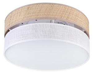 Плафон SIRJA DOUBLE BOHO 2xE14/15W/230V Ø 35 cm бежов/бял