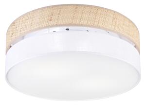 Плафон SIRJA BOHO 2xE27/15W/230V Ø 45 см бежово/бяло