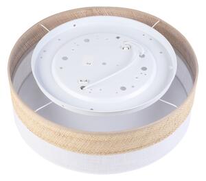 Таванно осветително тяло SIRJA BOHO 2xE27/15W/230V Ø45 см бежово/бяло