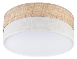 Плафон SIRJA DOUBLE BOHO 2xE14/15W/230V Ø 35 см бежово/кремаво