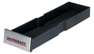 Електрически грил с подвижни плочи Gastroback Advanced Pro 42523, 2300W, 50х30 см, 90-240°C, Гладка/оребрена, Незалепваща, Тава за мазнина, Черен/инокс