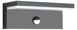 Brilagi-LED Външно стенно осветително тяло със сензор TESSI LED/10W/230V, антрацит, IP54