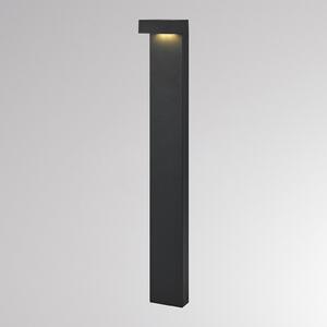 Molto Luce LED осветление за пътеки ATO, височина 85 см, DALI, антрацит, IP65, метал, Затъмняване, Черен, Алуминий, Модерен