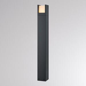 Molto Luce LED осветление за пътеки FYNN-U, височина 85 см, антрацит, CCT IP65,, Черен, Алуминий, Модерен