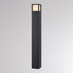 Molto Luce LED осветление за пътеки FYNN-X, височина 85 см, антрацит, CCT IP65,, Черен, Алуминий, Модерен