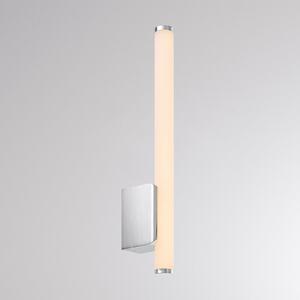 Molto Luce LED стенна лампа VINA UP S, хромиран цвят, височина 40 см, IP44 CCT, Металик, Баня, Алуминий, Модерен