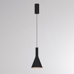 Molto Luce LED висяща лампа LORA I, черна, Ø 15 см, с регулиране на яркостта, 40°, CCT, Затъмняване, Черен, Дневна/трапезария, Метал, Модерен