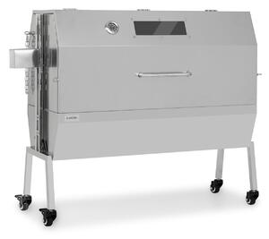 Klarstein Sauenland Pro XL, грил за прасенца, въртящ се шиш, 13 W, 4 колела, неръждаема стомана