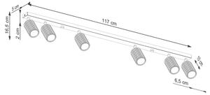 BRILAGI - LED спот CRESTO 6xGU10/10W/230V зелен