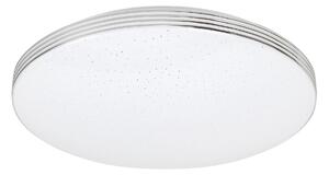 RABALUX 71179 Oscar2, плафон LED 18W,4000K, кръг, 34см, сребърно, звезден ефект - 71179