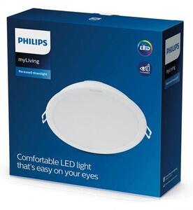 Philips LED луна за вграждане MESON 17W 4000K 1750lm 220V ф150мм бяла