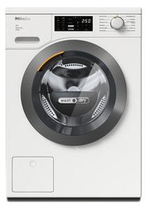 Пералня със сушилня Miele WTD160 WCS, клас A/D, 8 кг. капацитет на пералня/5 кг. на сушилня, 1500 оборота в минута, 59.6 cm ширина, PerfectCare, AddLoad, отложен старт, бяла