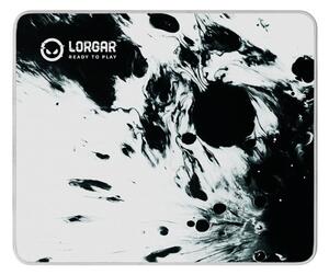 Подложка за мишка Lorgar Advanced MPA14M, гейминг, черно-бяла, 360 x 300 x 3 мм