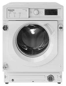Перална машина Hotpoint Ariston BI WMHG 81485 EU, клас B, 8 кг. капацитет, 1400 оборота в минута, за вграждане, 60 cm. ширина, отложен старт, бяла