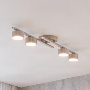 EMIBIG LIGHTING Таванна лампа FRAGMENT, бежова, дължина 87 см, 4-лампова, метална, Затъмняване, Бежов, Дневна/трапезария, Метал, Модерен, Полукръгъл таван с разстояния