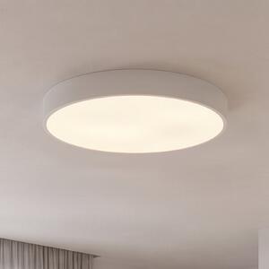 TEMAR LIGHTING Осветително тяло за таван Cleo, Ø 60 cm, IP20, бяло, метал, E27, Затъмняване, Бял, Дневна/трапезария, Метал, Модерен
