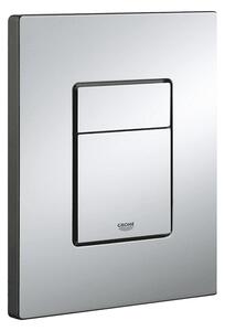 WC комплект за вграждане Grohe 3 в 1 - структура RAPID SL, квадратен бутон и стенни планки