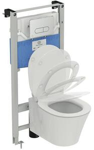 Connect Air AquaBlade® WC комплект за вграждане: пневматична структура + тоалетна чиния + бутон