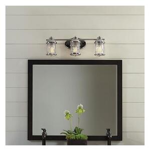 Quintiesse QN-ASHLANDBAY3-PC-BATH-Външна стенна лампа ASHLAND BAY 3xE27/60W/230V IP44