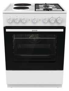 Готварска печка Gorenje GK6B41WF, 71л. обем, 4 нагревателни зони, MultiAir, FrozenBake, бяла