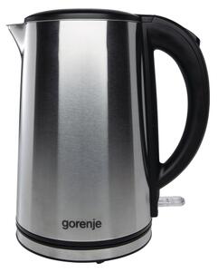 Електрическа кана Gorenje K15DWS, вместимост 1.5 литра, защита от кипене, 1850W, инокс