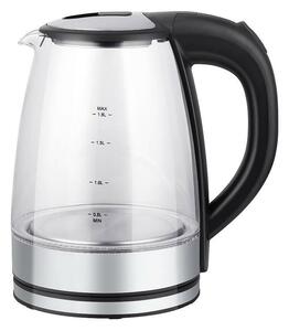 Електрическа кана Finlux FK-17745K, вместимост 1.8 литра, 1800W, черно-сива
