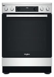 Готварска печка Whirlpool WS68V8CCXT, 83л. обем, 4 нагревателни зони, каталитично почистване, Steam+, инокс