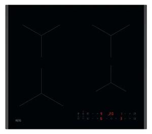 Индукционен плот за вграждане AEG TN64IA00FB, 4 нагревателни зони, Hob2Hood и PowerBoost функции, черен