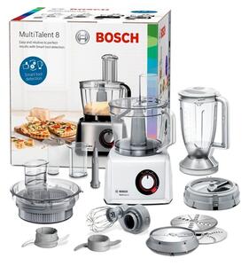 Кухненски робот Bosch MC812W872, 50 функции, Supercut острие, 1250W, бял