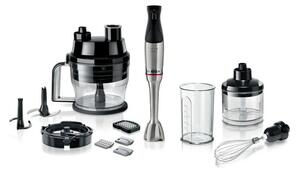 Пасатор Bosch MSM6M8X1, с кана, чопър и бъркалка, 1200W, 600ml обем на каната, инокс