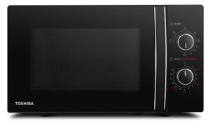 Микровълнова фурна Toshiba MW-MG20P(BK), с грил, механично управление, 800W, 20л. обем, 5 степени на мощност, черна