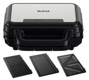 Грил преса Tefal SW383D10, незалепващи плочи, 700W