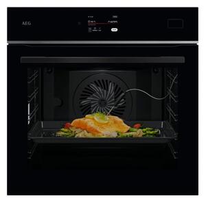 Фурна за вграждане AEG TB8SB73ZAB, клас A++, 70л. обем, почистване с пара, AI TasteAssist, черна