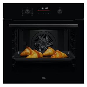 Фурна за вграждане AEG NBA5P43AK, клас A+, 71л. обем, пиролитично почистване, SteamBake, черна