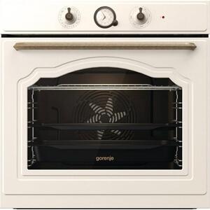 Фурна за вграждане Gorenje BOS67371CLI, клас А, 77л. обем, 13 програми, AirFry готвене с горещ въздух, FrozenBake, GentleBake, бежова