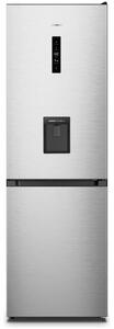 Хладилник с фризер Gorenje NRK619EAXL4WD, клас E, 304 л. общ обем, свободностоящ, 243 kWh/годишно, LED осветление, сребрист