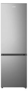 Хладилник с фризер Gorenje NRK418EES4, клас E, 255л. общ обем, свободностоящ, 215kWh/годишно разход на енергия, CrispZone, FastFreeze, инокс