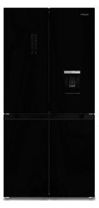 Хладилник с фризер Finlux FXCA FD6207 PUREBDE BLCK, клас E, 487 л. общ обем, свободностоящ, 305 kWh/годишно, Twist IceMatic, PureBeam+, No Frost, черен
