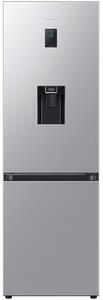 Хладилник с фризер Samsung RB34C652ESA/EF, клас E, 341л. общ обем, свободностоящ, 254kWh/годишно, технология SpaceMax, тeхнология All-Around Cooling, инокс