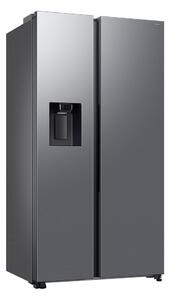 Хладилник с фризер Samsung RS70F64KETEO, клас E, 640 л. общ обем, свободностоящ, 349 kWh/годишно, Power Cool, Metal Cooling, сребрист