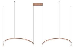 Immax NEO 07328L - LED димируем полилей на кабел FINO 72W/230V 120 cm розово злато Tuya+дистанционно управление