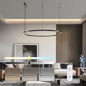 Immax NEO 07329L - LED димируема висяща лампа на кабел FINO 72W/230V 120 см черна Tuya+ДУ