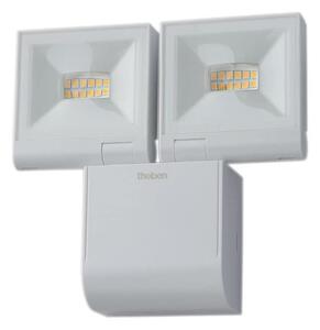 Theben - LED стенен прожектор 2xLED/10W/230V бял IP55