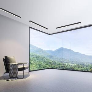 LED лампа за таван PURE Lines, 110 cm, антрацит, CCT, дистанционно управление