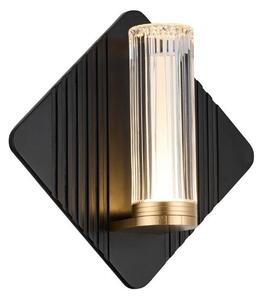 Rabalux 71407 - LED стенен осветител за баня ROSALINE LED/7W/230V IP44 черно/златисто
