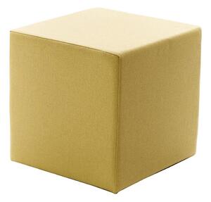 Табуретка CUBI 40x40 см жълта