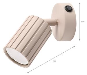 Brilagi - Стенно спот осветително тяло CRISPINA 1xGU10/10W/230V бежово