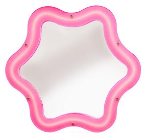 Seletti - Supercurve Mirror w/Bright Frame 85,5x77,5x4 Розов/Mirror Seletti