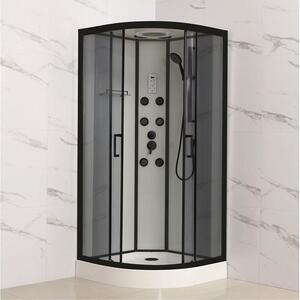 Хидромасажна душ кабина "АЛЕЙНА" ICSH 8535 EASY ASSEMBLE, 90x90x215см, 5мм
