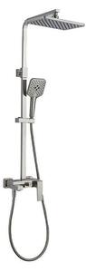 Душ система със смесител, пита, слушалка и шлаух 6891BRUSH NICKEL